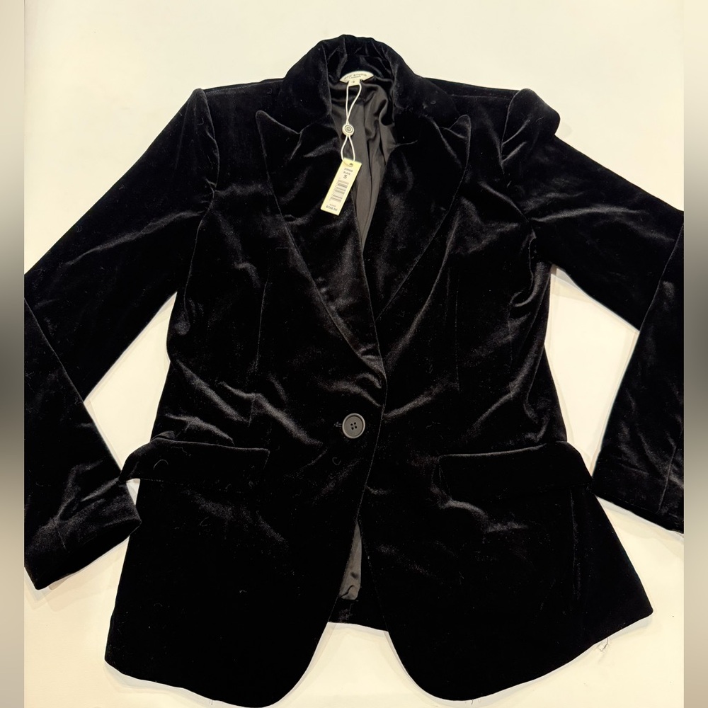 Max Studio velvet Blazer